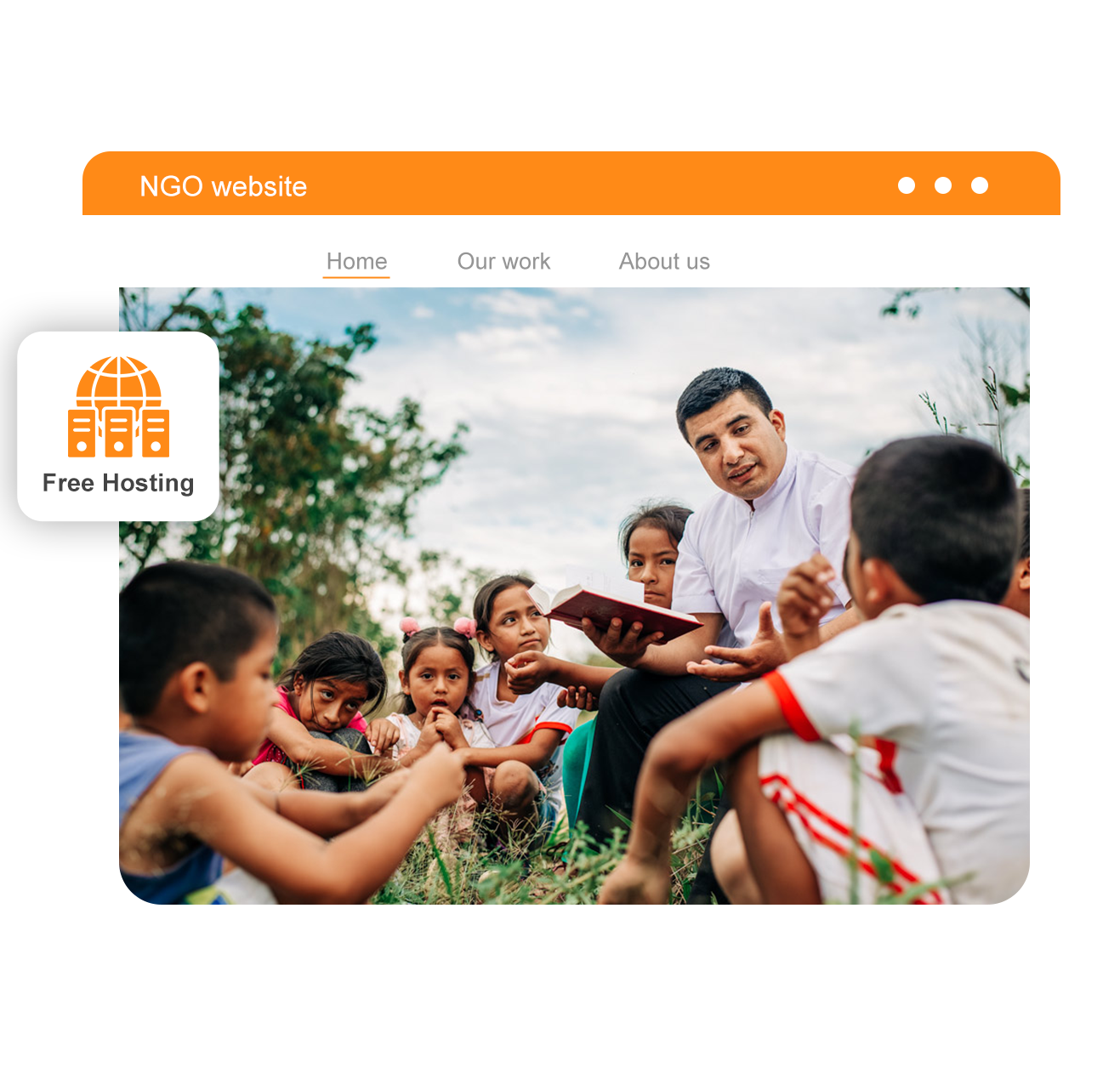 free-hosting-for-ngo - Hero Banner Image